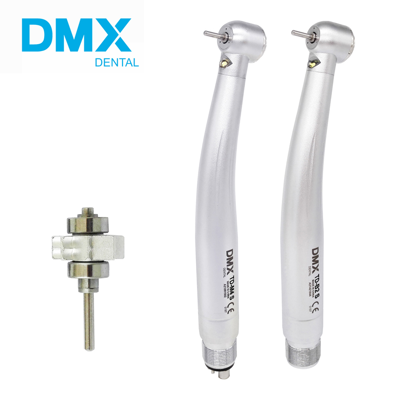 ***DMX-DENTAL TD-B2S / TD-M4S Dental E-Generator LED High Speed Air Turbine Handpiece Fit NSK