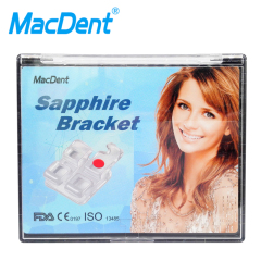 MacDent Dental Orthodontic Monocrystalline Sapphire crystal Bracket