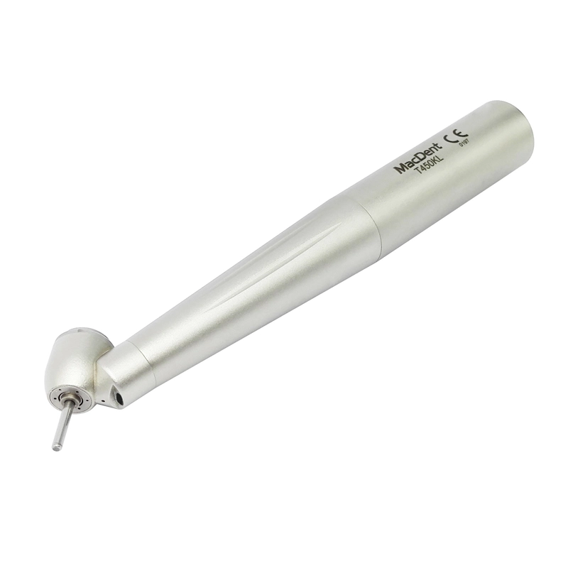 ***MacDent T450L/T450KL Dental Fiber Optic 45° Surgical High Speed Air Turbine Handpiece