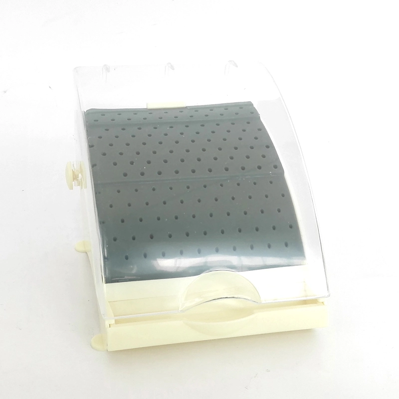 *142 Holes Dental Burs Block Holder Station Sterilizer Case Disinfection Box