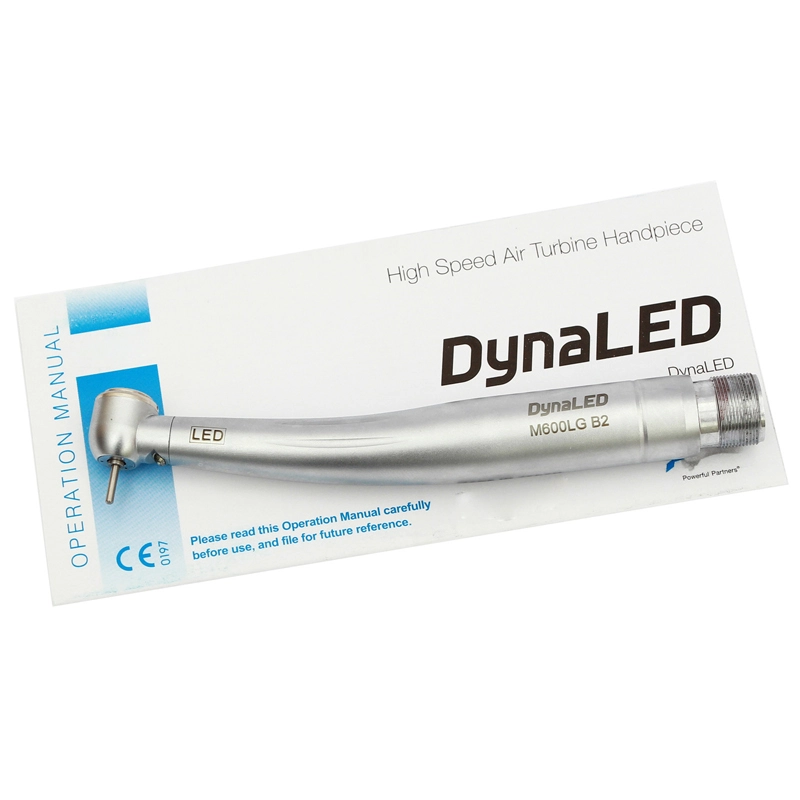 NSK Style LED E-generator Dental High Speed Air Turbine Handpiece – 4 Hole M4 9 thumbnail image
