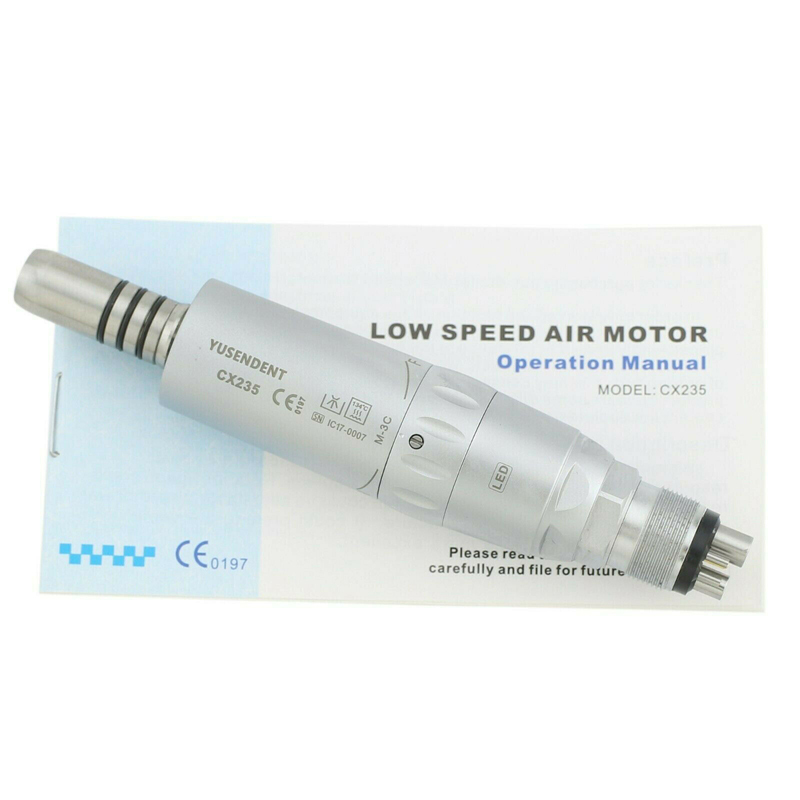 COXO YUSENDENT CX235 M-3C Dental 1:1 Fiber Optic Internal Air Motor 6 Pins