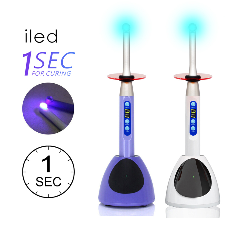 ****Dental Wireless LED Curing Light Lamp iLED 1 Second Curing Fit Woodpecker DTE