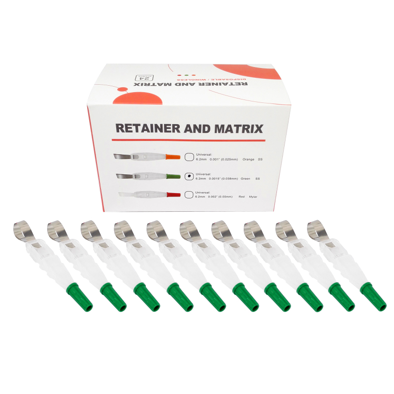 `Dental Retainer And Matrix Wingless For Distail-Extension Post-core Restoration