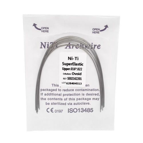 *Dental Orthodontic Super Elastic Wire Ovoid Form Niti Arch Wires