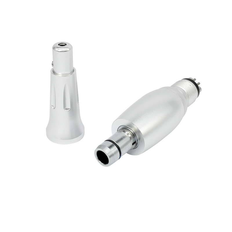 `DMX-DENTAL HP-SR1 Dental Hygiene Prophy Handpiece Air Motor 2/ 4 Holes Nose Cones