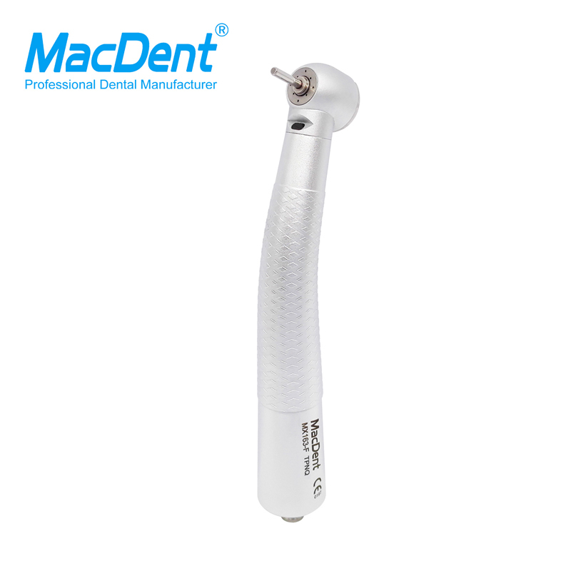 `MacDent MX163-F TPNQ Dental Fiber Optic LED High Speed handpiece Fit NSK Coupler