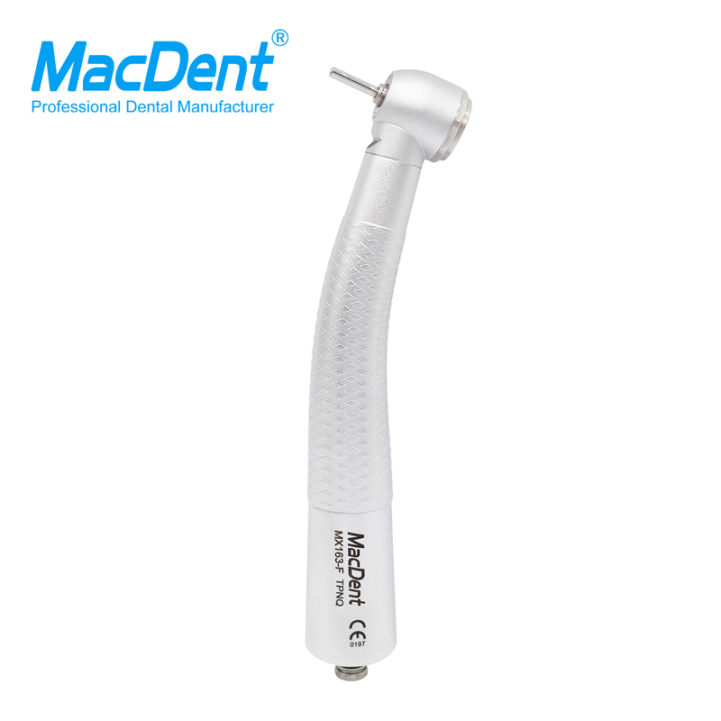 `MacDent MX163-F TPNQ Dental Fiber Optic LED High Speed handpiece Fit NSK Coupler