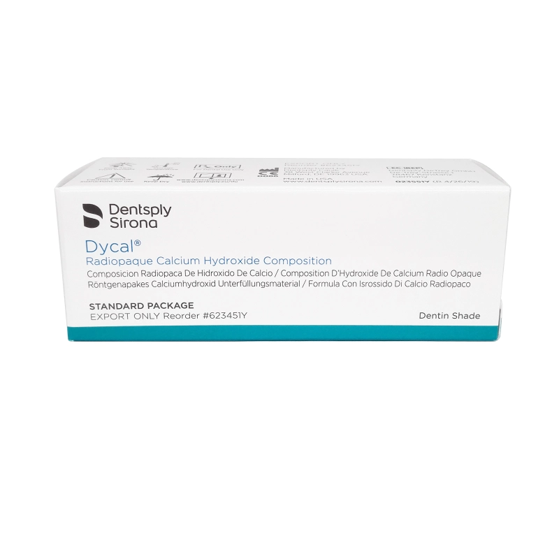 **DENTSPLY DYCAL Dentin Radiopaque Calcium Hydroxide dental pulp cap