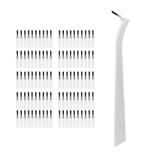 Dental Disposable Bendable Tapered applicator Brush Tips Brush Handle