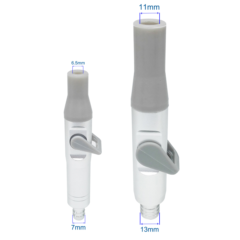 `Dental Universal Saliva Ejector Suction Valves SE Tip Adaptor Tube Converter