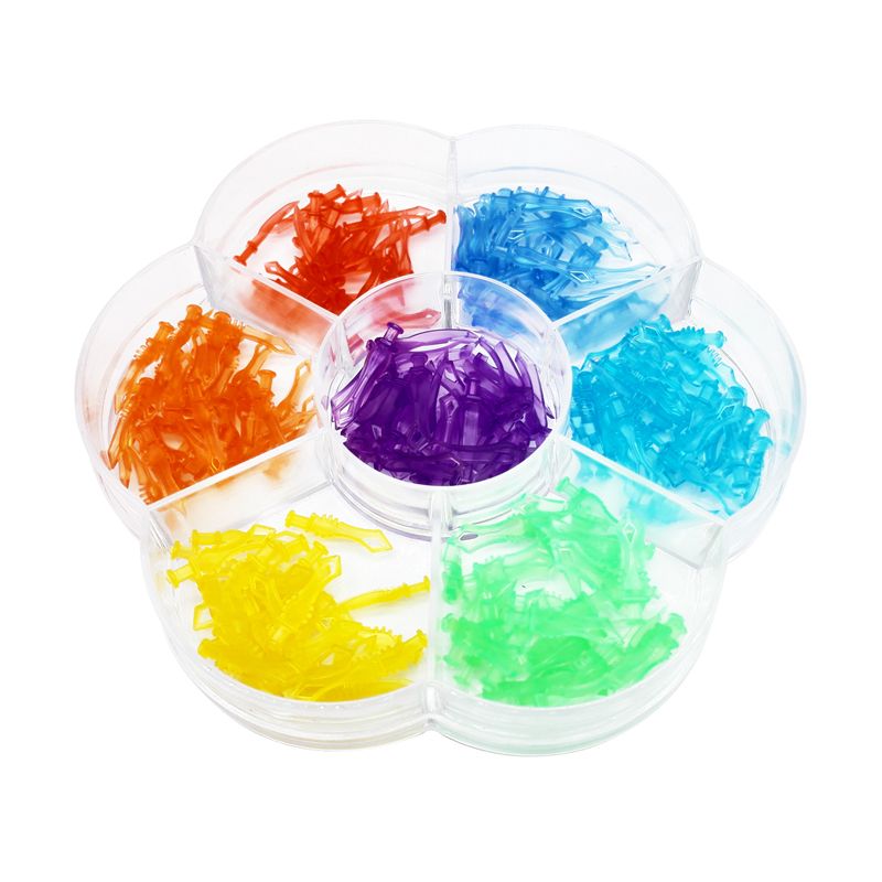 `Dental Diamond Protective Wedges Colorful Plastic Wedge Self Adative Wedges