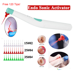 Dental Root Ultrasonic Clean Endodontic Activator Irrigator +120 Tips