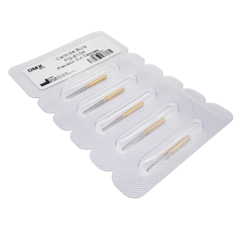 `Dental Orthodontic Carbide Burs Debonding Finishing Tapper FG 8104 23MM