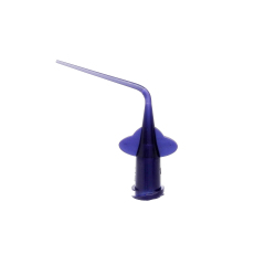Dental Endo Irrigation Flexible Composite Disposable Syringe Tips Blue/Clear