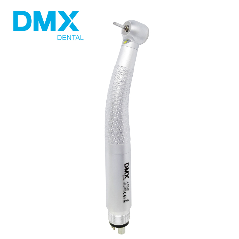 `DMX-DENTAL A16-E TPB2 / TPM4 Dental E-generator LED High Speed Air Turbine Handpiece Fit COXO
