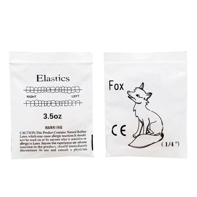 `Dental Orthodontic Rubber Bands Ortho Elastics Latex Braces 3.5 Oz