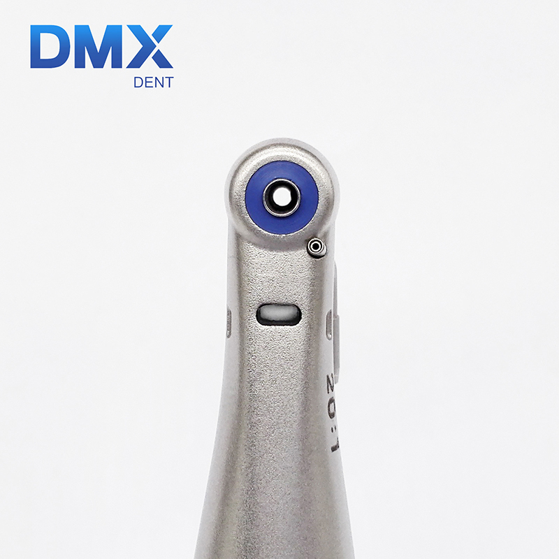 DMX Dent DX-SG20LD Dental Fiber Optic LED Implant 20:1 Reduction Contra Angle Handpiece Low Speed NSK Type