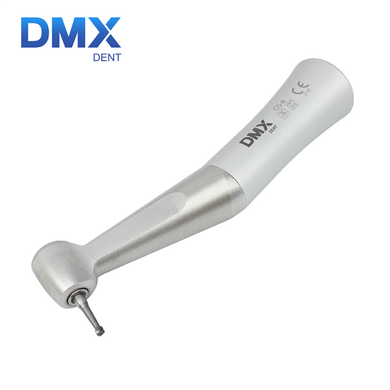 DMXDENT Dental Low Speed 1:1 Contra Angle Handpiece For CA Bur FX23 E-Type C5-6 DMX