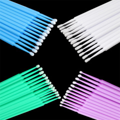 Dental Micro Applicator Single End Brushes Disposable Bendable Mascara Wand 1.2mm/1.5mm/2.0mm/2.5mm