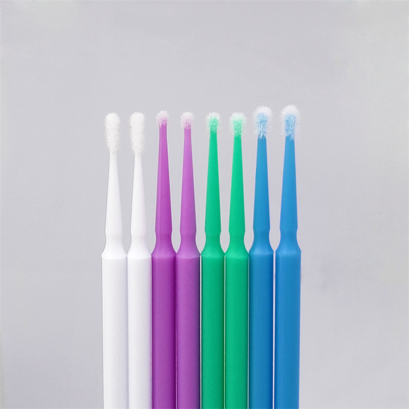 Dental Micro Applicator Single End Brushes Disposable Bendable Mascara Wand 1.2mm/1.5mm/2.0mm/2.5mm