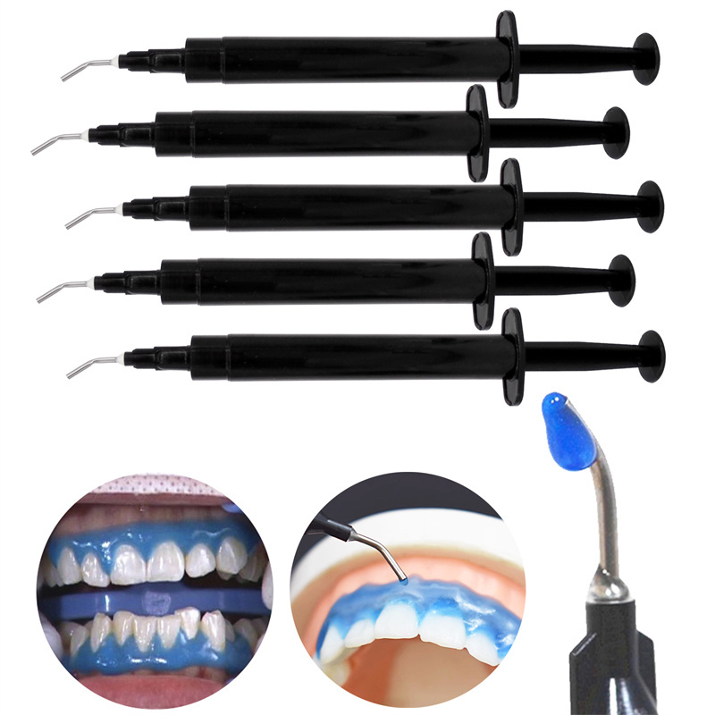 Dental Teeth Whitening Gel Gingival Protection 1.5ml Syringe Gum Dam Barrier