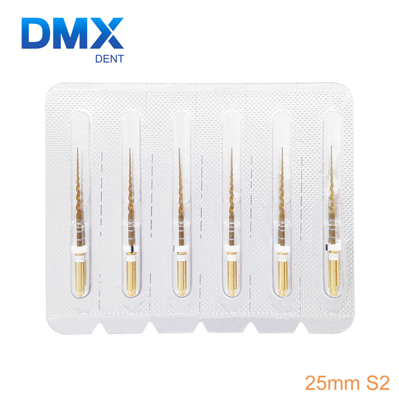 DMXDENT Dental Endodontic Endo PT-Gold Taper Rotary Niti Files SX-F3 21/25/31MM Protaper Root Canal