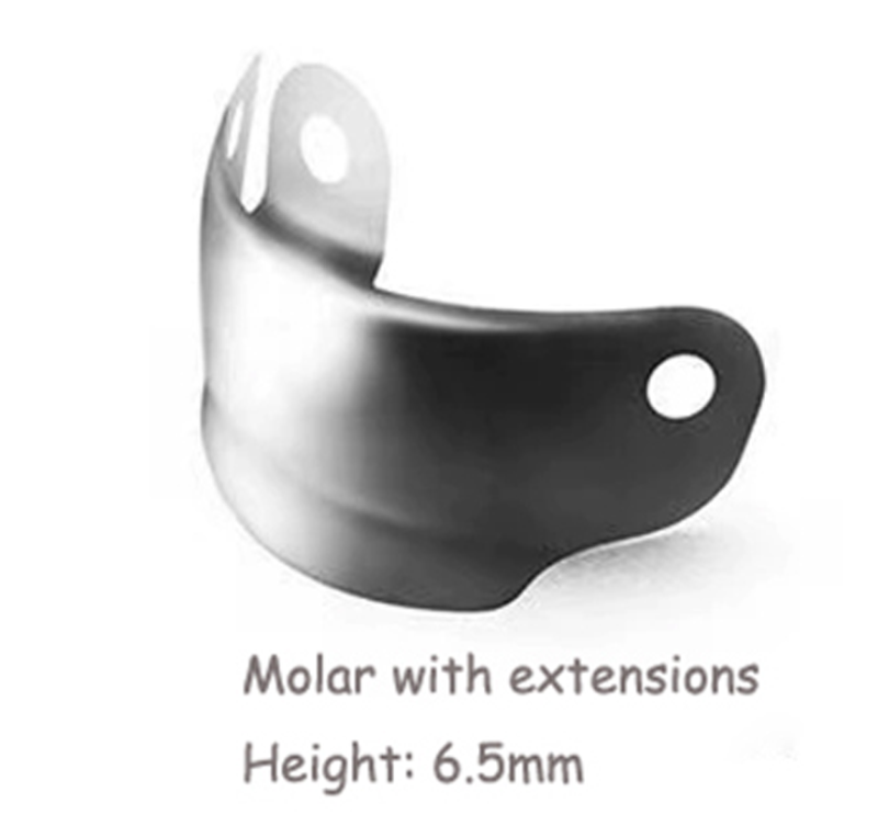 `MacDent Dental Sectional Contoured Metal Matrice Matrix Refill Medium Ledge 50μm fit Dentsply Palodent V3