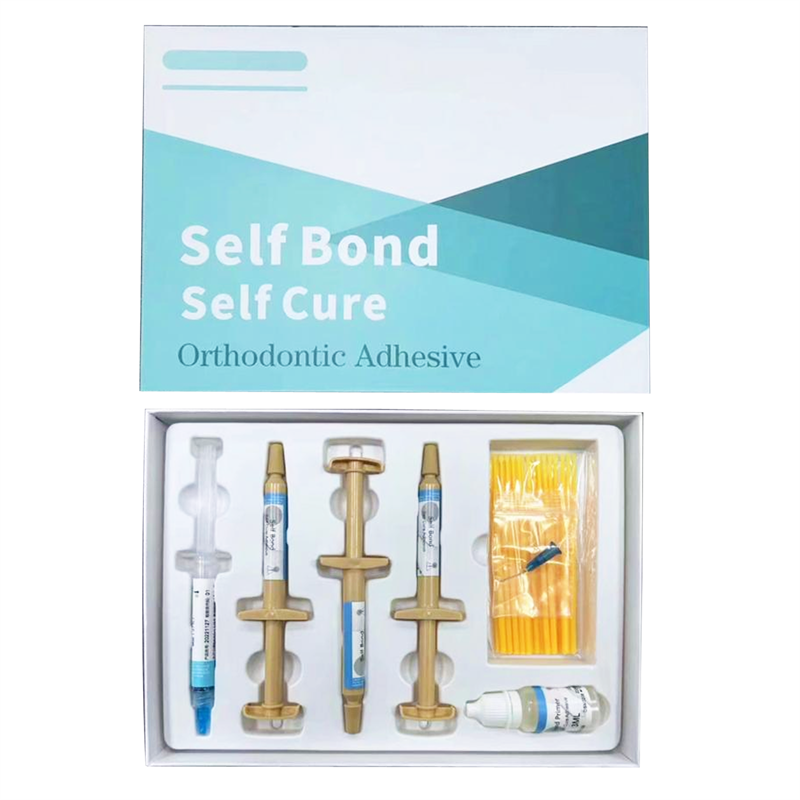 MacDent Dental Self Bond Self Cure Orthodontic Bonding Kit For Brackets Braces