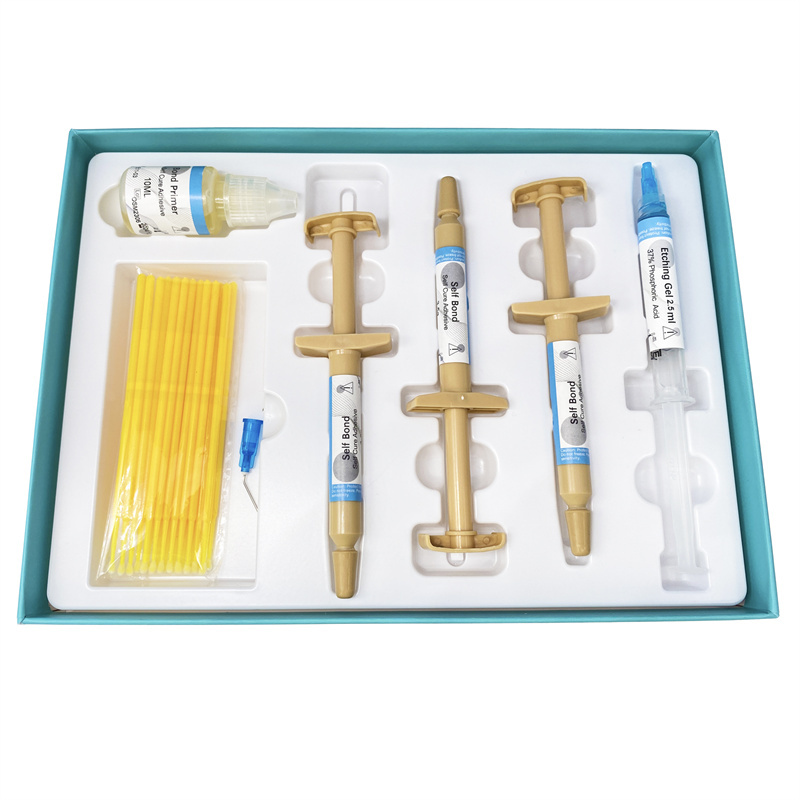 MacDent Dental Self Bond Self Cure Orthodontic Bonding Kit For Brackets Braces