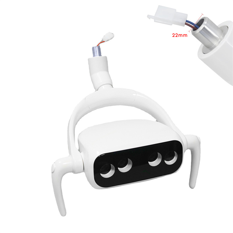 Dental Lamp LED Induction Light Shadowless Oral Lamp for Dental Chair with 4 LED 22mm