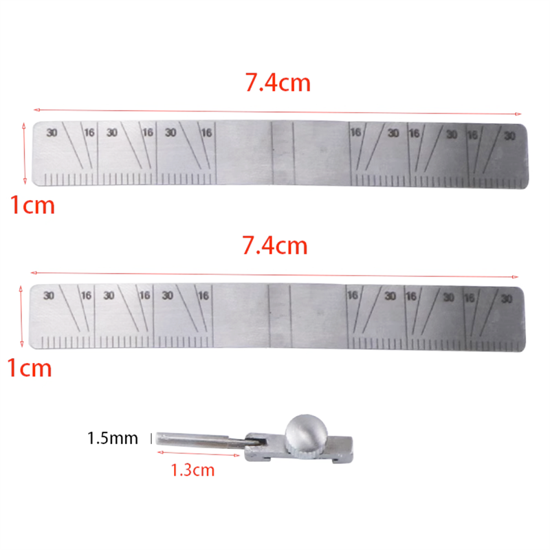 Dental Implant Locating Guide Surgical Positioning Locator Angle Ruler Guage