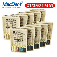 `MacDent K-File Dental Endodontics Hand Use Root Canal Files