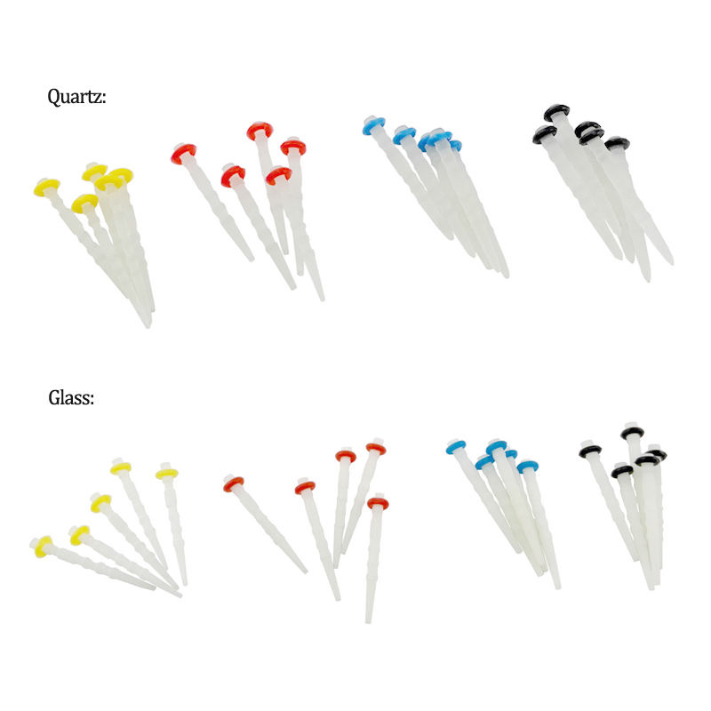 Quartz Root Tips `Dental Glass Quartz Fiber Posts Root Canal Pins Screw Straight 1.0-1 ...