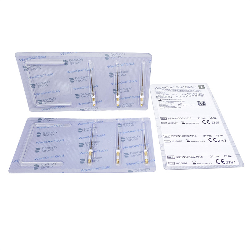 Dental Waveone Gold Glider 25mm ENDODONTIC RECIPROCATING Glide Path Dentsply 3 Endo Files