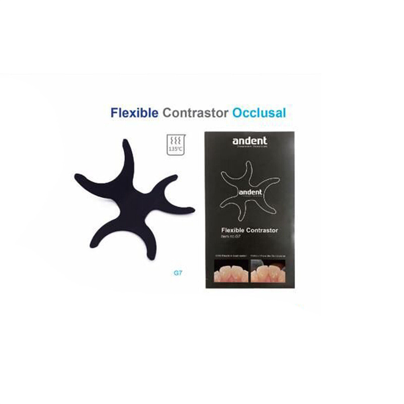 Dental Flexible Silicone Photo Contrast Board Contrastor Background Black 135℃