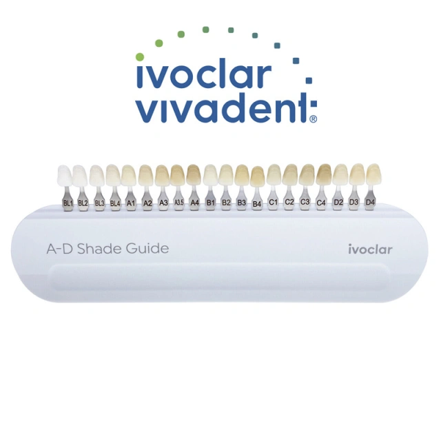 Ivoclar Vivadent Dental Teeth Shade Guide Colors Porcelain Material