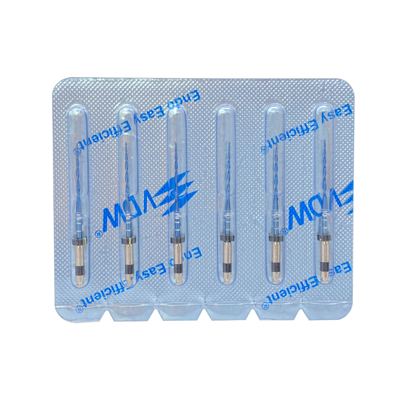 `VDW Reciproc Dental Endo Root Canal Rotary Drills  Blue 6 Pcs/pack