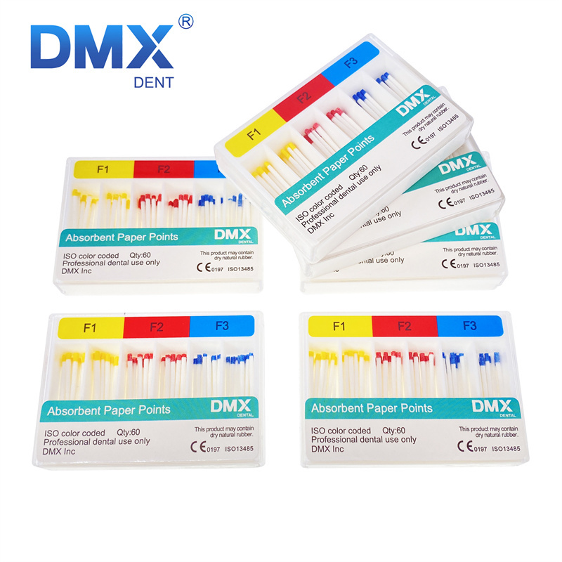 *DMXDENT Endodontic Absorbent Paper Points Taper 0.06 F1-F3