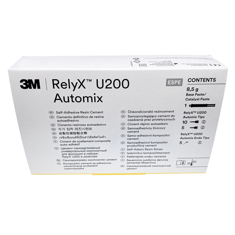 `3M ESPE RelyX U200 Automix Unicem Syringe Dental Resin Cement Refill A2 A3 TR 8.5g