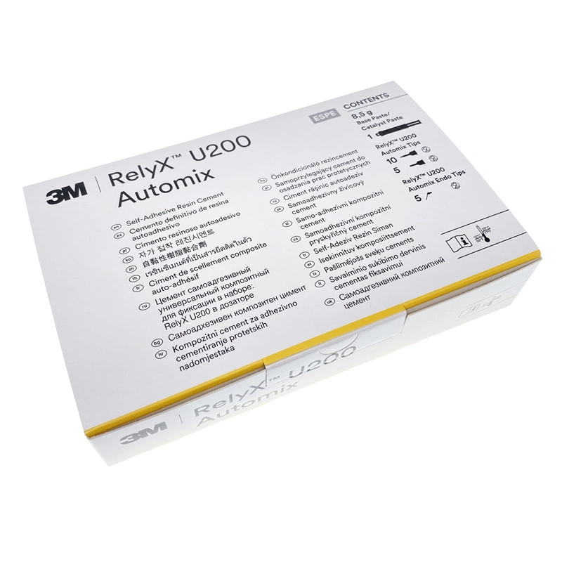 `3M ESPE RelyX U200 Automix Unicem Syringe Dental Resin Cement Refill A2 A3 TR 8.5g
