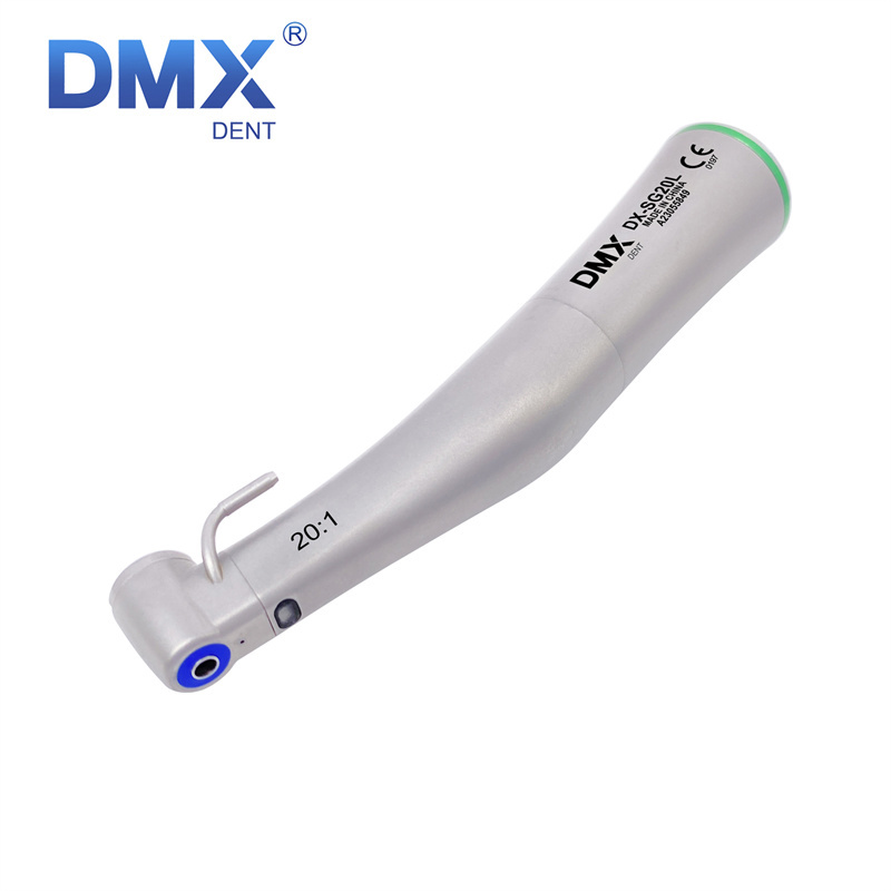 DMXDENT DX-SG20L Dental Fiber Optic 20:1 Reduction Contra Angle Handpiece