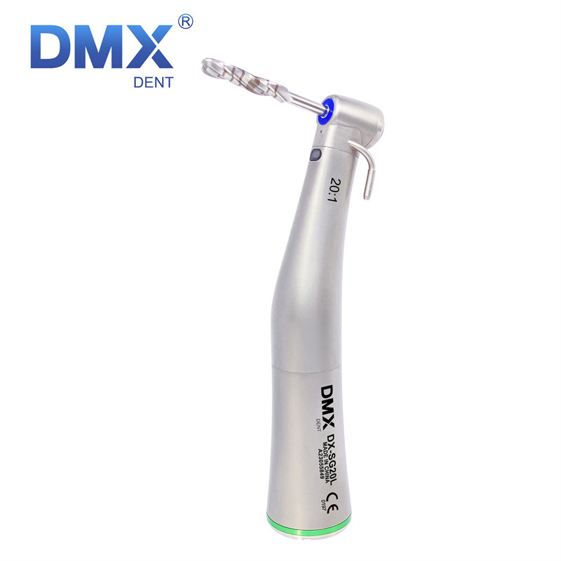 DMXDENT DX-SG20L Dental Fiber Optic 20:1 Reduction Contra Angle Handpiece