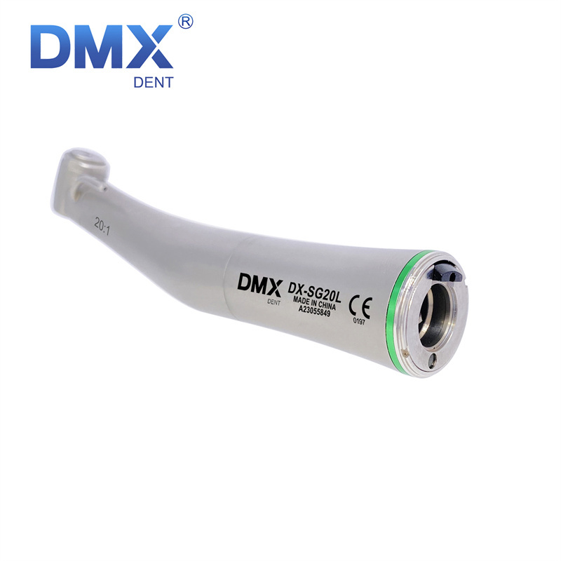 DMXDENT DX-SG20L Dental Fiber Optic 20:1 Reduction Contra Angle Handpiece