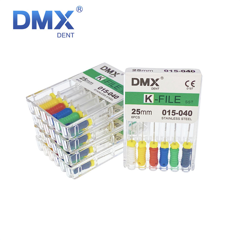 DMXDENT K-File Root Canal Hand Use Endo Endodontics Dental Files