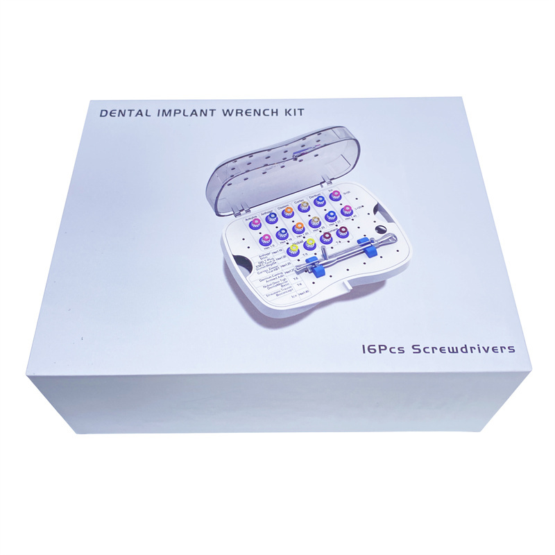 Dental Universal Implant Instrument Prosthetic Restoration Hand Driver Tool Kit