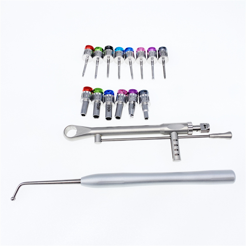 Universal Prosthetic Restoration Hand Driver Kit Dental Implant Instrument Tools