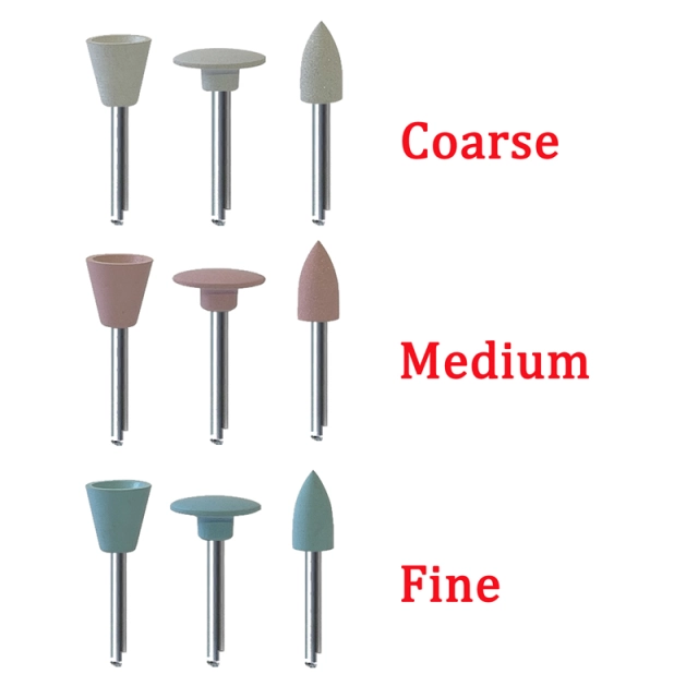 Dental Enhance Polishing Finishing Point Cup Disc for Composite 10Pcs/Set
