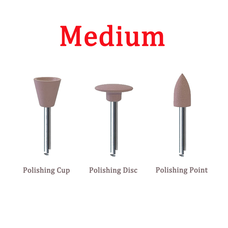 `Dental Enhance Polishing Finishing Point Cup Disc for Composite 10Pcs/Set
