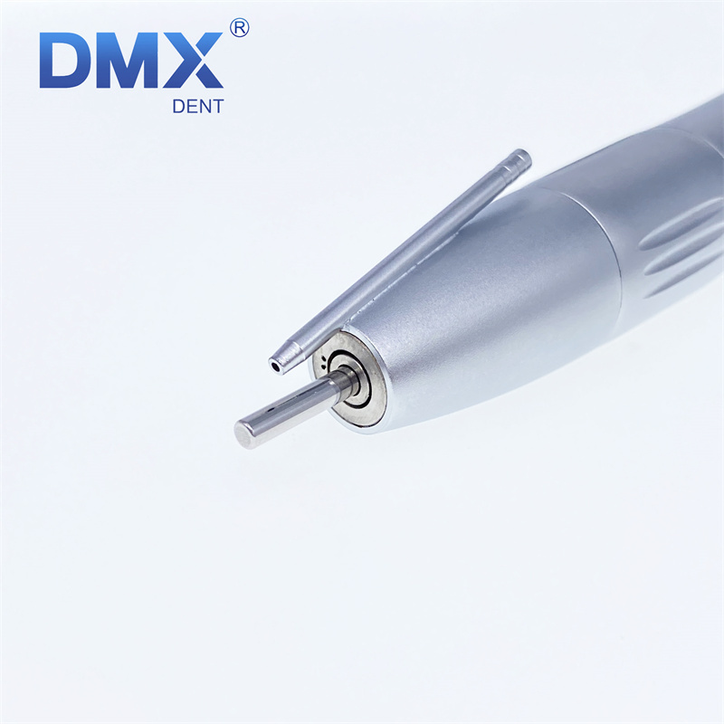DMXDENT Dental Straight S11-EX Low Speed Handpiece 1:1 External Irrigation Pipe